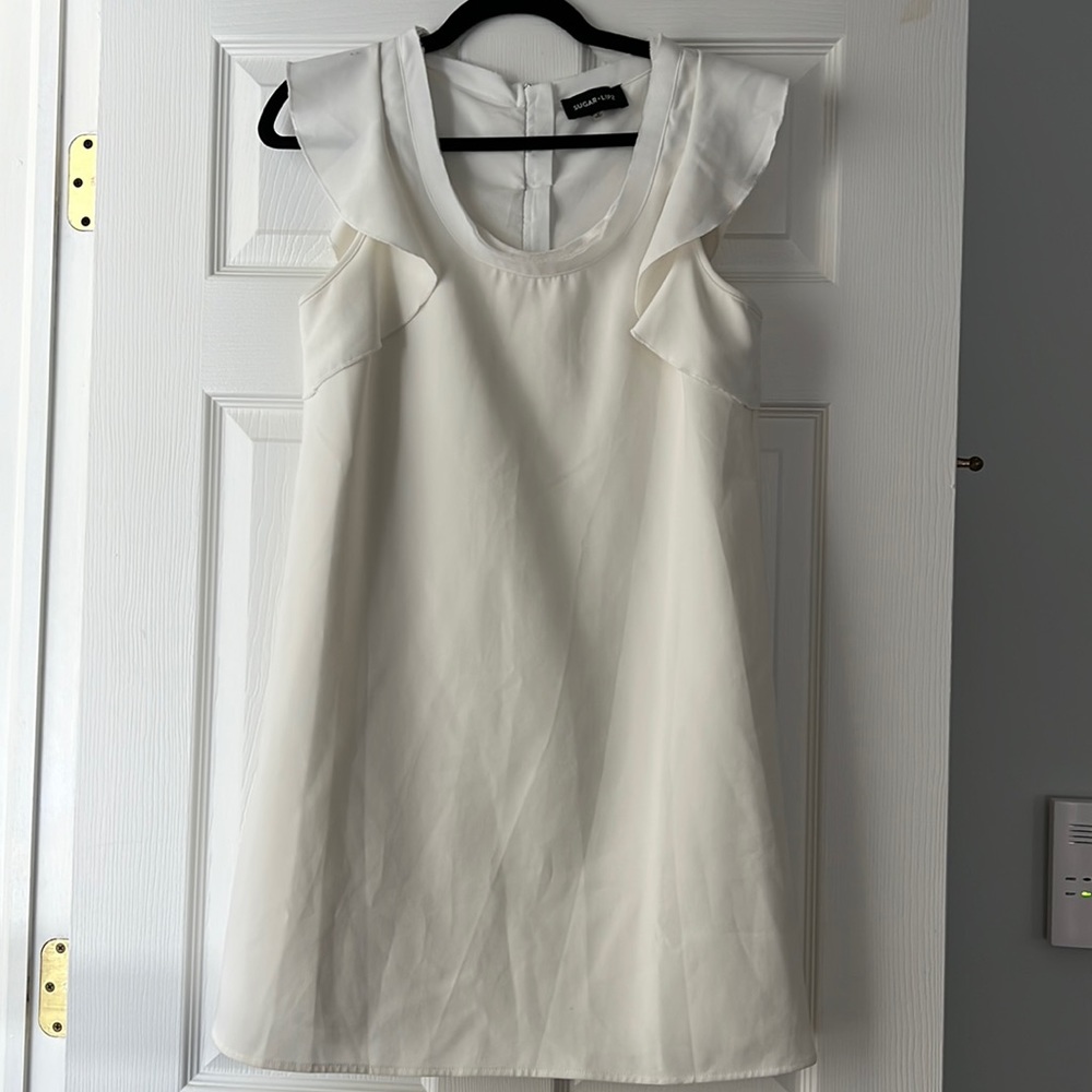 White Mini Dress